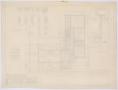 Thumbnail image of item number 2 in: 'Department of Agriculture Residence, Abilene, Texas: Floor Plan'.