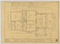 Thumbnail image of item number 1 in: 'Radford Residence, Abilene, Texas: Floor Plan'.