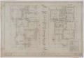 Primary view of Stith Residence, Abilene, Texas: Floor and Foundation Plans