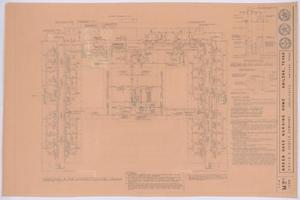 Primary view of object titled 'Green Oaks Nursing Home, Abilene, Texas: Heating and Air-Conditioning Plan'.