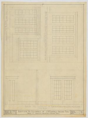 Primary view of object titled 'Radford Residence Addition, Abilene, Texas: North Elevation'.