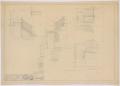 Thumbnail image of item number 2 in: 'McMurry College President's Home, Abilene, Texas: Stair Details'.