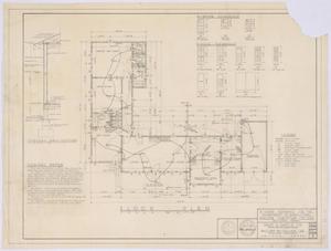 Department of Agriculture Residence, Abilene, Texas: Floor Plan