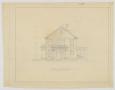 Thumbnail image of item number 1 in: 'Oldham Residence, Abilene, Texas: South Elevation'.