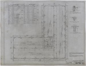 Primary view of object titled 'Ada McLemore's Hotel, Albany, Texas: Third Floor Framing Plan'.