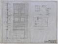 Thumbnail image of item number 1 in: 'Ada McLemore's Hotel, Albany, Texas: Sections, Elevation, and Details'.