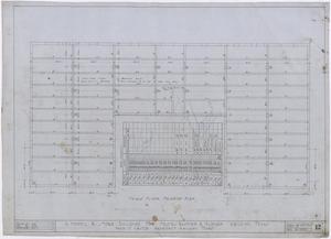 Primary view of object titled 'Radford Hotel, Abilene, Texas: Voided Third Floor Framing Plan'.
