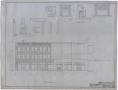 Technical Drawing: Ada McLemore's Hotel, Albany, Texas: Front Elevation