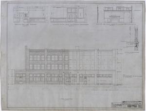 Primary view of object titled 'Ada McLemore's Hotel, Albany, Texas: Sections and Elevations'.