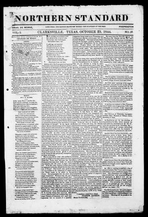 The Northern Standard. (Clarksville, Tex.), Vol. 2, No. 50, Ed. 1, Wednesday, October 23, 1844