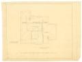 Thumbnail image of item number 2 in: 'Ely Residence, Abilene, Texas: Roof Plan'.