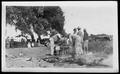 Primary view of [A barbecue at Camp George]