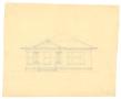 Thumbnail image of item number 2 in: 'Castle Residence, Abilene, Texas: Unfinished Elevation Plan'.