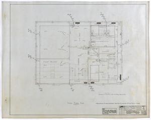 Primary view of object titled 'Reagan County Courthouse: Third Floor Mechanical Plan'.