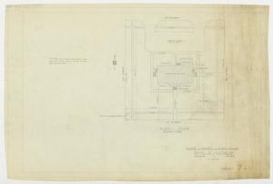 Primary view of object titled 'Coke County Courthouse: Plot Plan'.