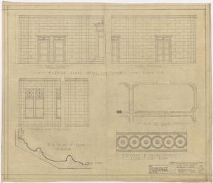 Primary view of object titled 'Mitchell County Courthouse: Elevation and Ceiling Details'.
