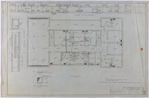 Primary view of object titled 'State Epileptic Colony Dormitory, Abilene, Texas: Second Floor'.