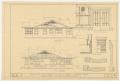 Thumbnail image of item number 1 in: 'Dean Residence, Ranger, Texas: Elevations and Details'.