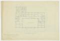 Thumbnail image of item number 2 in: 'Coke County Courthouse: Second Floor Plan'.