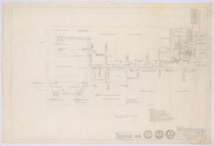 Abilene City Hall Alterations: Revised Second Floor Mechanical Plan