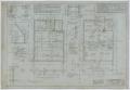 Technical Drawing: Callan Residence, Rotan, Texas: Basement & Footing Plan, First Floor …