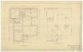 Thumbnail image of item number 1 in: 'Snodgrass Residence, Midland, Texas: Floor and Roof Plan'.