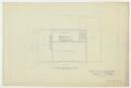 Technical Drawing: Coke County Courthouse: Third Floor Plan