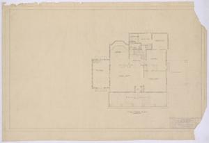 McDaniel Residence Alterations, Abilene, Texas: First Floor Plan