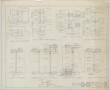 Technical Drawing: Swenson Residence, Stamford, Texas: Walls and Frames