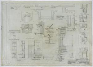 Primary view of object titled 'Upshaw Residence Remodel, Stamford, Texas: Various Details'.
