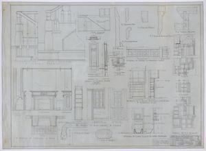 Maxwell Residence, Abilene, Texas: Plans for a Residence, Wall Features