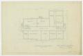 Thumbnail image of item number 1 in: 'Coke County Courthouse: Basement Floor Plan'.
