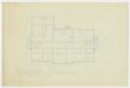 Thumbnail image of item number 2 in: 'Coke County Courthouse: Basement Floor Plan'.