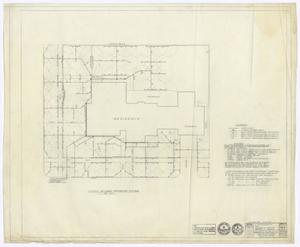 Primary view of object titled 'Hudson Residence, Pecos, Texas: Revised Lawn Sprinkler System'.