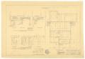 Thumbnail image of item number 1 in: 'Chappell Duplex, Abilene, Texas: Foundation Plan and Details'.