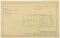 Thumbnail image of item number 1 in: 'Borden County Courthouse: Floor Plan with Heating and Gas Lighting'.