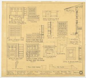 Primary view of object titled 'Fuller Residence, Snyder, Texas: Details'.