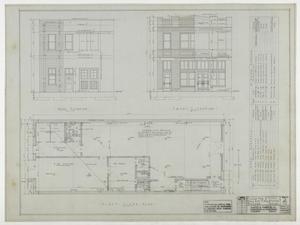 Primary view of object titled 'Big Lake City Hall and Fire Station: Elevations, Plan, and Schedules'.