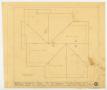 Thumbnail image of item number 1 in: 'Fuller Residence, Snyder, Texas: Roof Plan'.