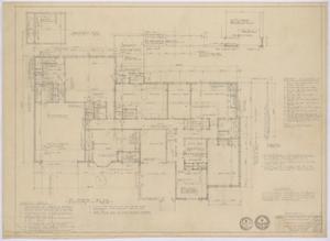 Davis Residence Remodel, Abilene, Texas: Floor Plan