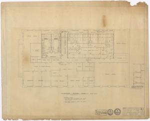 Primary view of object titled 'Abilene City Hall Alterations: Ground Floor Plan'.
