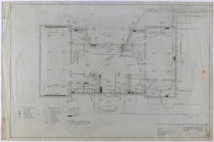 Primary view of object titled 'State Epileptic Colony Dormitory, Abilene, Texas: Mechanical Plans'.