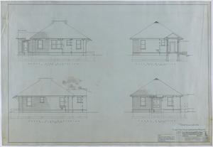 Primary view of object titled 'State Epileptic Colony Alterations, Abilene, Texas: Elevations'.