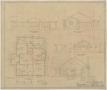 Thumbnail image of item number 1 in: 'Higginbotham Residence, Abilene, Texas: Floor Plan and Elevation Plan'.