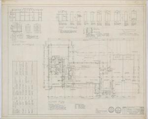 Primary view of object titled 'Swenson Residence, Stamford, Texas: Floor Plan'.