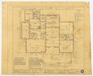 Fuller Residence, Snyder, Texas: Floor Plan