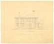 Thumbnail image of item number 1 in: 'Ely Residence, Abilene, Texas: South Elevation'.