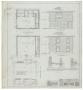 Primary view of Manley Residence, Abilene, Texas: Foundation and Layout Plans