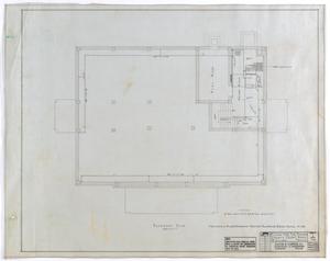 Primary view of object titled 'Reagan County Courthouse: Basement Plan'.