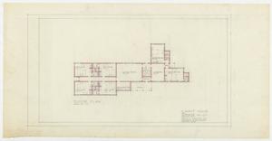 Primary view of object titled 'Superior Oil Guest House, Midland, Texas: Floor Plan'.